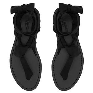 Saint Laurent Black Nolan Sandals